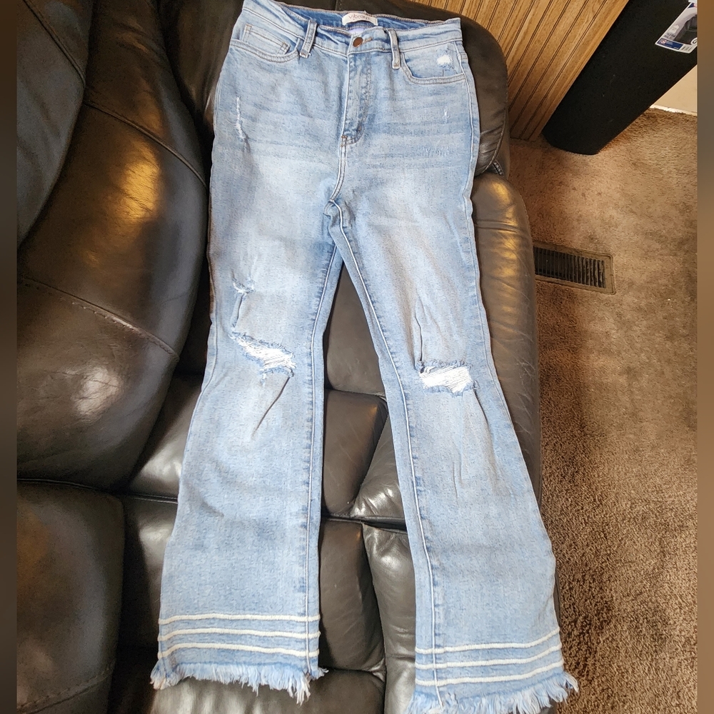 Woman's boot cut jeans
